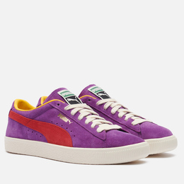 Puma: Фиолетовые кроссовки  Suede VTG