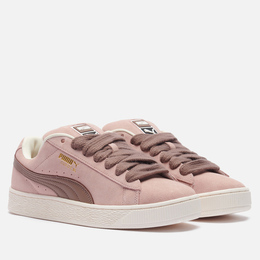 Puma: Розовые кроссовки  Suede