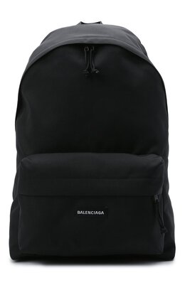 Balenciaga: Чёрный рюкзак  Explorer