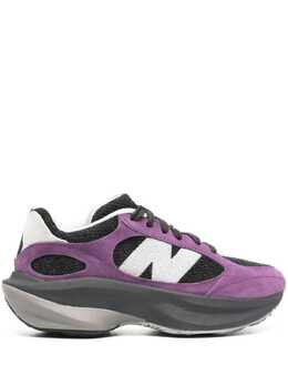 New Balance: Фиолетовые кроссовки 