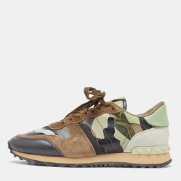 Valentino: Многоцветные кроссовки  Rockrunner