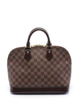 Louis Vuitton Pre-Owned: Коричневая сумка-шоппер 