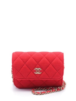 CHANEL Pre-Owned: Красная сумка 