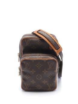 Louis Vuitton Pre-Owned: Коричневая сумка через плечо