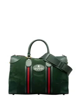 Gucci Pre-Owned: Зелёная сумка 