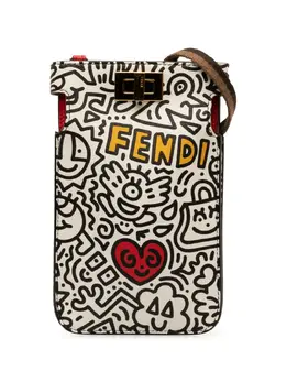 Fendi Pre-Owned: Белая сумка через плечо