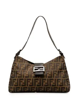 Fendi Pre-Owned: Серебристая сумка