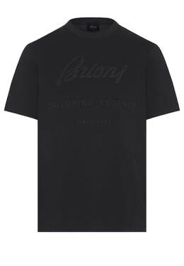 BRIONI: Чёрная футболка 