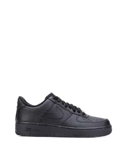 Nike: Чёрные кеды  Air Force 1 Low Stussy