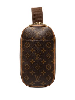 Louis Vuitton Pre-Owned: Коричневая сумка через плечо 