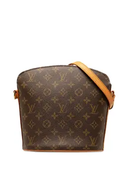 Louis Vuitton Pre-Owned: Коричневая сумка через плечо