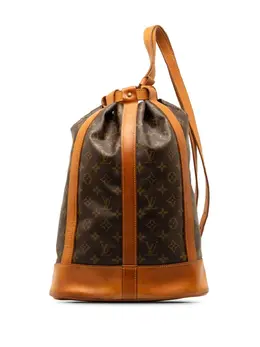 Louis Vuitton Pre-Owned: Коричневая сумка 