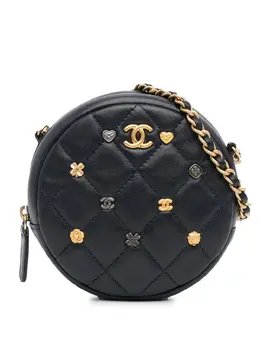 CHANEL Pre-Owned: Голубой клатч