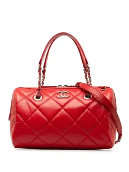 CHANEL Pre-Owned: Красная сумка 