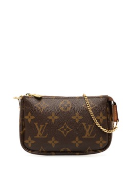 Louis Vuitton Pre-Owned: Коричневая сумка 