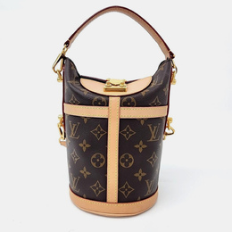 Louis Vuitton: Коричневая сумка 