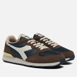 Diadora: Коричневые кроссовки 