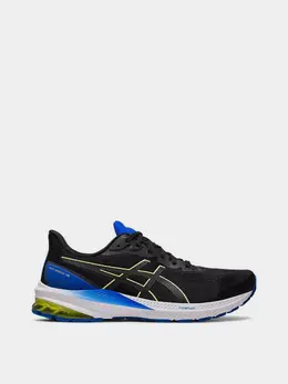 Asics: Чёрные кроссовки  GT-1000