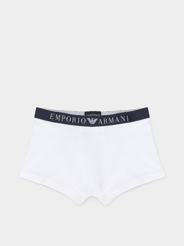 Emporio Armani: Белые трусы 