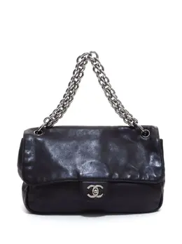 CHANEL Pre-Owned: Чёрная сумка 