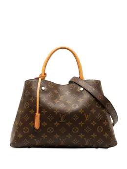Louis Vuitton Pre-Owned: Коричневая сумка 