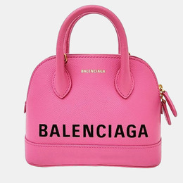 Balenciaga: Розовая сумка  Ville