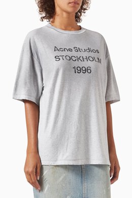 Acne Studios: Хлопковая футболка 1996