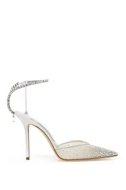 Jimmy Choo: Белые туфли  Saeda 100