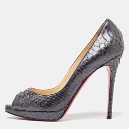 Christian Louboutin: Двухцветные туфли 