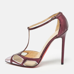 Christian Louboutin: Фиолетовые туфли 