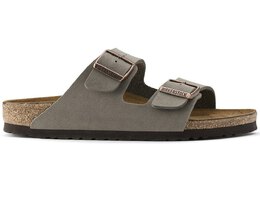 Birkenstock: Серые сандалии  Arizona