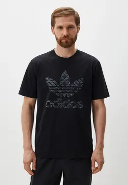 adidas Originals: Чёрная футболка 