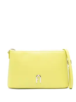 Furla: Зелёная сумка через плечо 