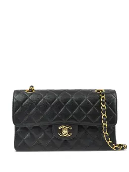 CHANEL Pre-Owned: Чёрная сумка 