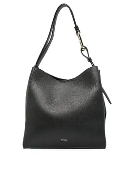 Furla: Чёрная сумка 