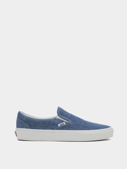 Vans: Синие мокасины  Classic Slip On