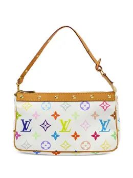 Louis Vuitton Pre-Owned: Белый клатч