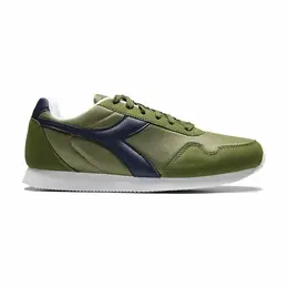 Diadora: Зелёные кроссовки  Simple Run