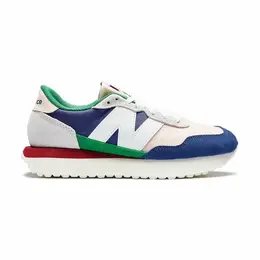 New Balance: Синие кроссовки  237
