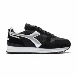 Diadora: Чёрные кроссовки 