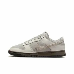 NIKE: Серые кроссовки Dunk Low