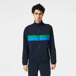 LACOSTE: Синяя толстовка