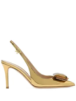 Gianvito Rossi: Коричневые туфли 