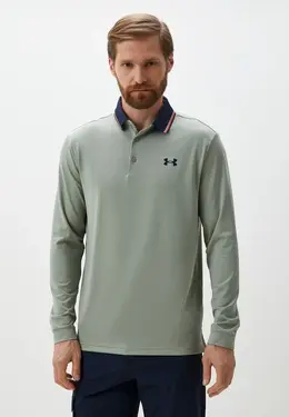 Under Armour: Зелёное поло 