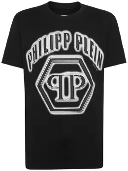 Philipp Plein: Футболка с принтом 
