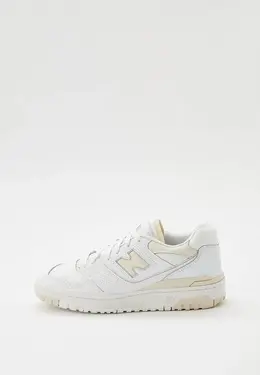 New Balance: Белые кеды 