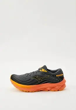 Mizuno: Серые кроссовки 