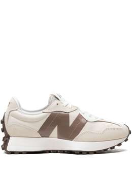 New Balance: Белые кроссовки  327