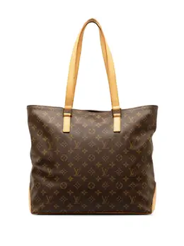 Louis Vuitton Pre-Owned: Коричневая сумка-шоппер 