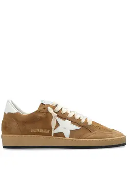 Golden Goose: Коричневые кроссовки  Ball Star